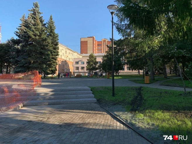 Формирование «козьей тропки» уже началось | Источник: Людмила Орлова