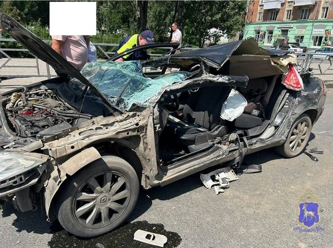За рулем Renault был 29-летний водитель | Источник: ГУ МВД Росси по Самарской области