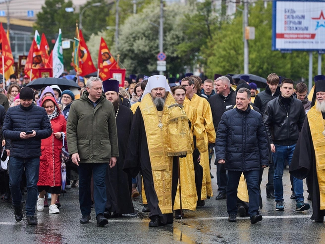В мероприятии участвовали губернатор Андрей Травников и мэр Максим Кудрявцев | Источник: Александр Ощепков / NGS.RU