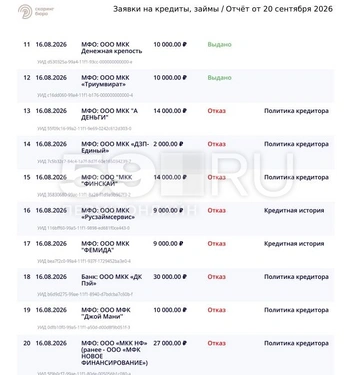Кто-то много раз пытался взять на Ольгу кредит&nbsp;— две из множества попыток оказались успешными | Источник: предоставлено Ольгой 