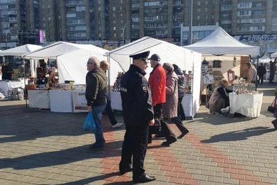 Полиция обеспечила порядок на весенней ярмарке в Тамбове