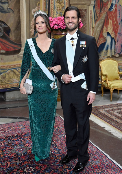 Шведская принцесса София неожиданно для всех вышла в свет в леопардовом платье