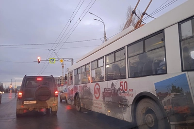 Испытания троллейбуса «Авангард» с автономным ходом в Ульяновске