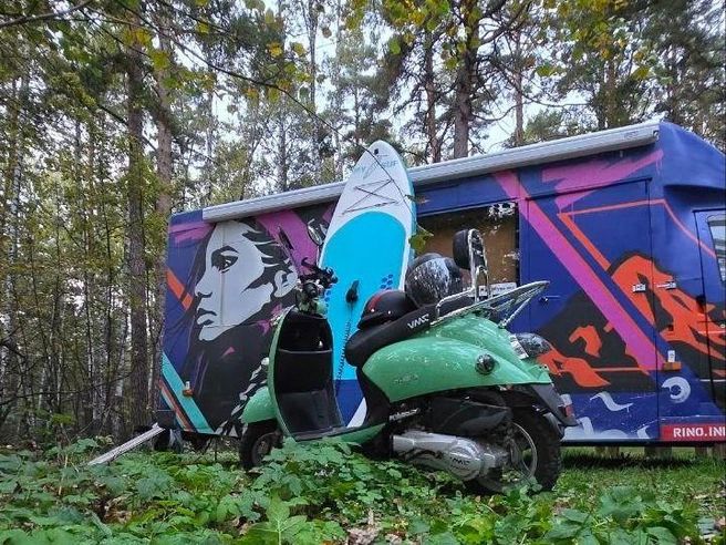 Автодом блогеров | Источник: Мы Мусины / Telegram