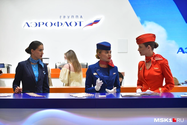 В работе информационных систем «Аэрофлота» произошел сбой | Источник: Артем Устюжанин / MSK1.RU