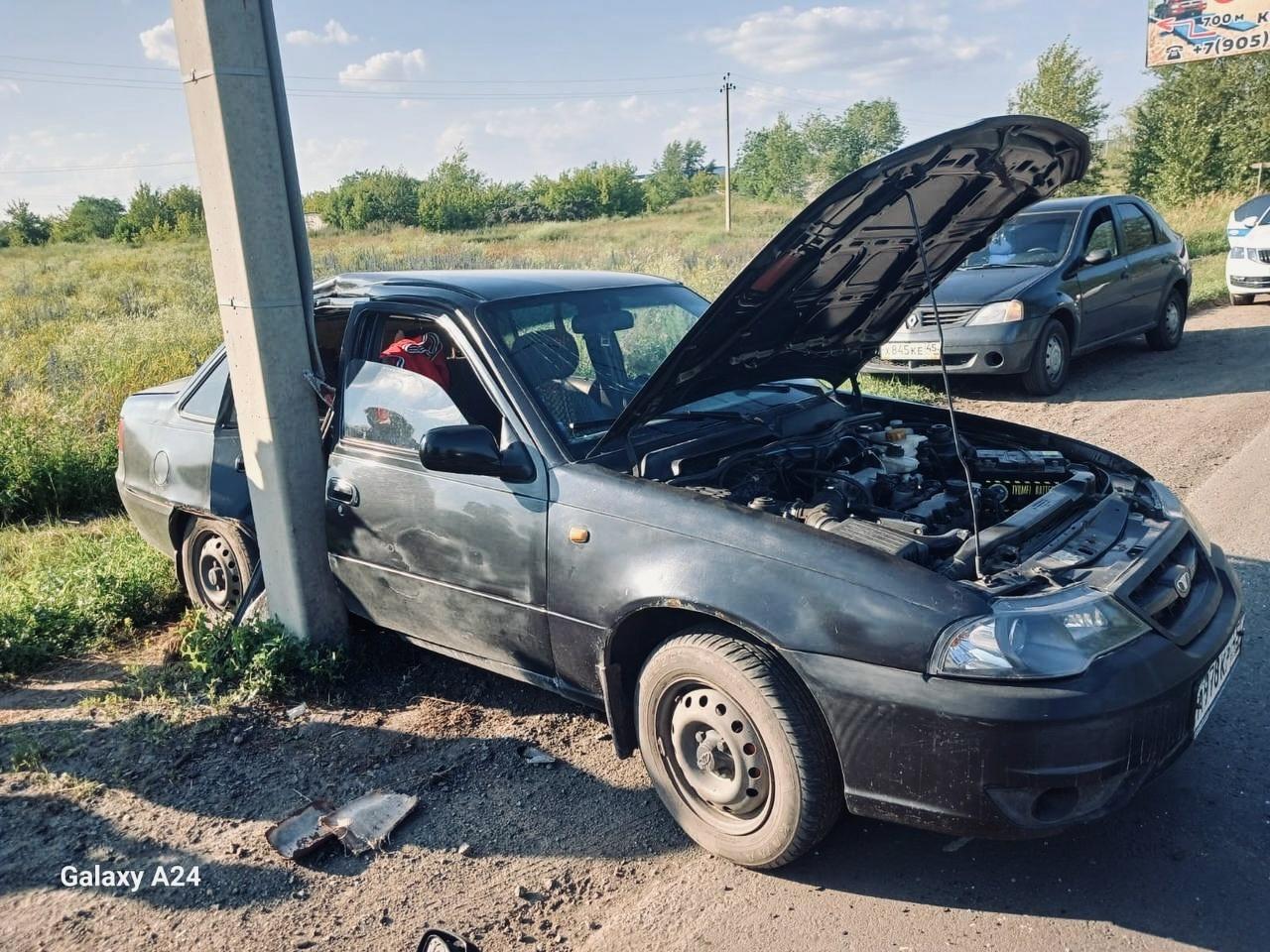 Водитель без прав устроил аварию в Кургане