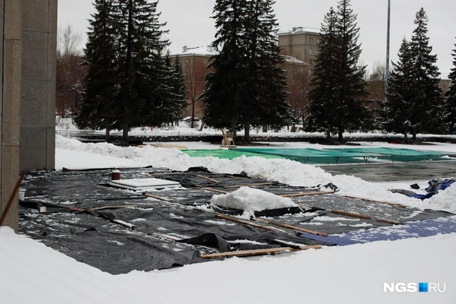 Исторический облик комплекса полностью сохранится: материалы подбирали максимально близко к прежнему цвету и фактуре | Источник: Андрей Бортко / NGS.RU