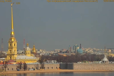 Загрязнение воздуха в Петербурге не связано с пожаром в Усть-Луге