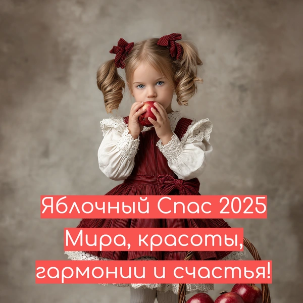 Яблочный Спас 2025: 10 красивых открыток, которые можно отправить близким, какого числа яблочный спас 2025 году, Яблочный Спас 2025, Яблочный Спас суть, Яблочный Спас картинки, Открытки с Яблочным Спасом, поздравление с Яблочным Спасом | Источник: Midjourney