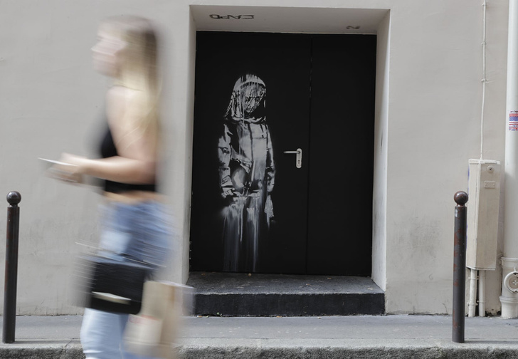 В Италии нашли дверь с граффити Бэнкси, украденную из парижского театра Батаклан