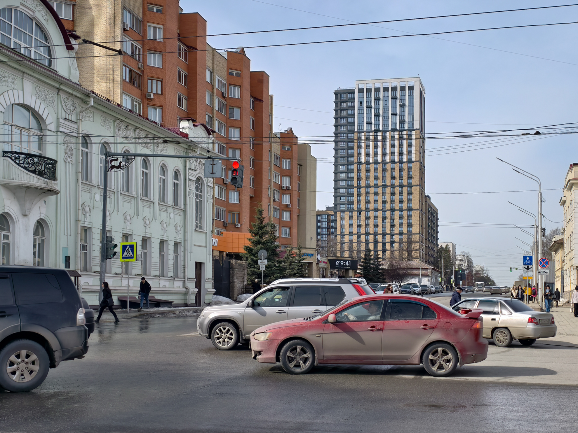 Перекресток Пушкина и Карла Маркса не всегда был таким оживленным | Источник: Булат Салихов / UFA1.RU