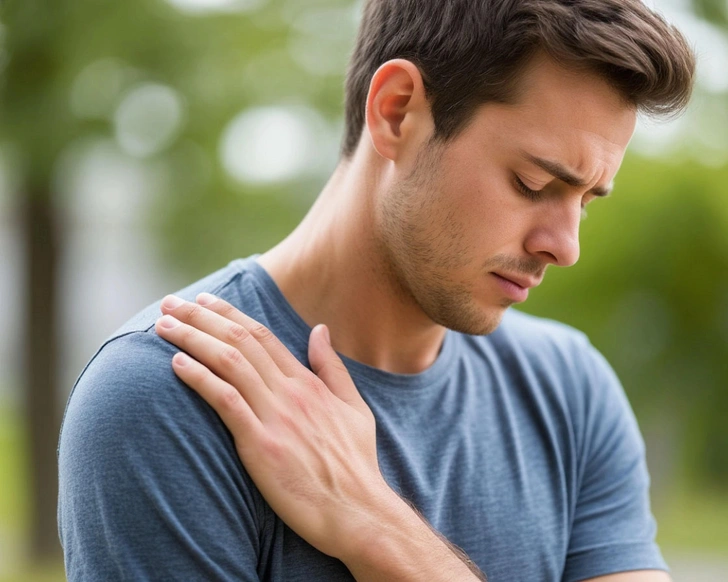 болит плечо причина | Источник: создано YandexART