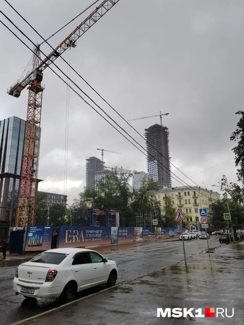 В Москве прошел дождь | Источник: Читатели MSK1.RU