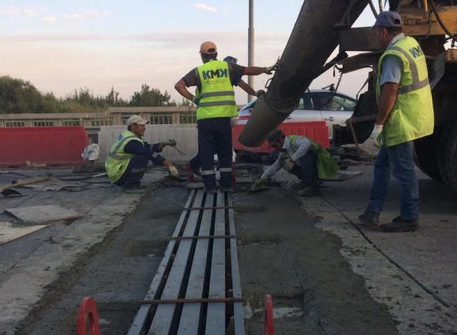 На Солотчинском мосту заменили все деформационные швы | ya62.ru