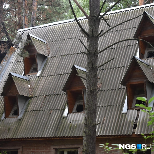 Под крышей, вероятно, были обустроены спальни с мансардными окошками, которые со стороны выглядят очень эффектно | Источник: Рихарда Лем / NGS.RU