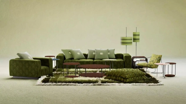 Зеленая коллекция Etro Home Interiors