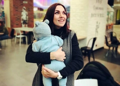 Надя Ручка впервые показала лицо сына
