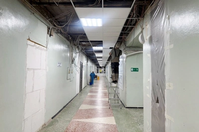 Ремонт в хирургическом отделении больницы №6 им. Захарьина