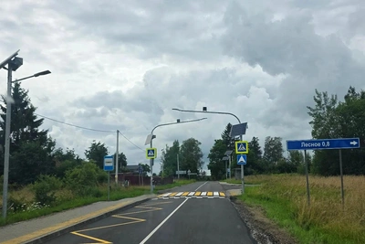 В регионе обустраивают дороги и тротуары