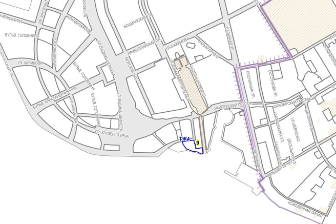 Западный Кроншпиц разрешили окружить жильем. Оттуда вычеркивают промышленную зону | Источник: КГА