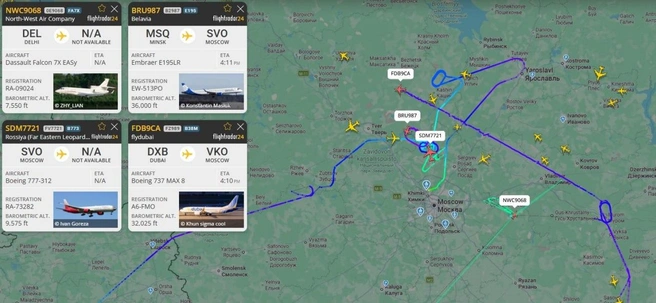 Источник: flightradar24.com