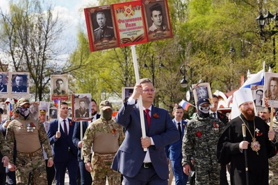 «Бессмертный полк» в Вологде собрал 12 тысяч участников