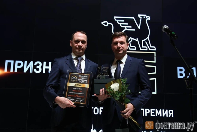 генеральный директор ГК "КВС" Сергей Ярошенко и Николай Линченко