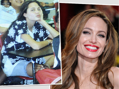 Анджелина Джоли и другие звезды, которым было непросто в школе