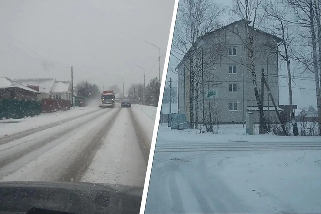 Дороги чистят с помощью снегоуборщиков | Источник: Группа компаний «Автодороги» / Vk.com