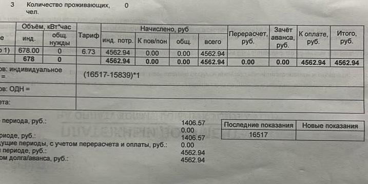 «Это какой-то грабеж»: волгоградка получила платежку с астрономической суммой за электроэнергию