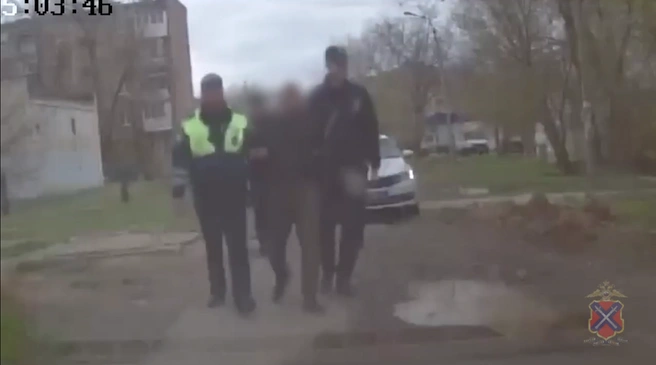 Погоня и задержание попали на видео | Источник: ГУ МВД России по Волгоградской области