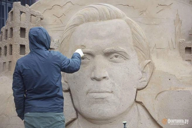 Фестиваль «Город песчаных скульптур» в Петербурге покажет историю в песке | Источник: Анастасия Барашкова / «Фонтанка.ру» / архив