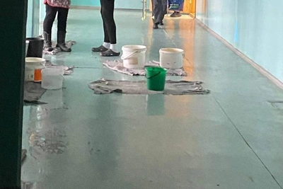 Две школы в Архангельске затопило за сутки