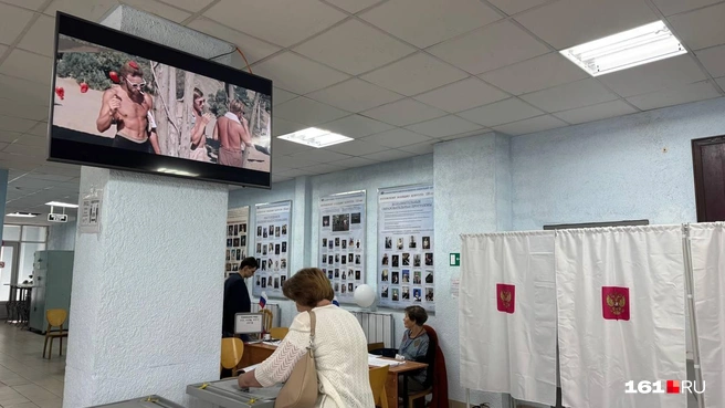 Огромных толп на участке не было видно | Источник: Ренат Дайнутдинов / 161.RU