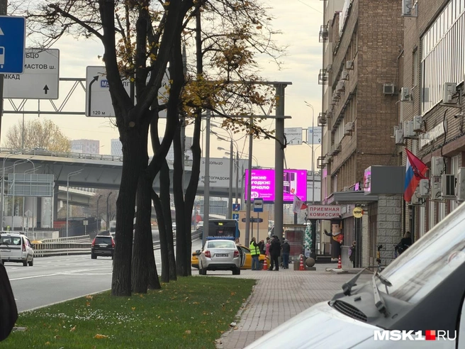 На месте сейчас работают оперативники | Источник: Читатель MSK1.RU
