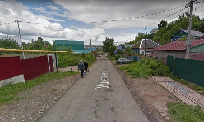 Улица Ущелье находится в уфимской Нижегородке | Источник: Google Maps