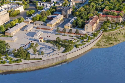 Представлены эскизы благоустройства набережной Иртыша