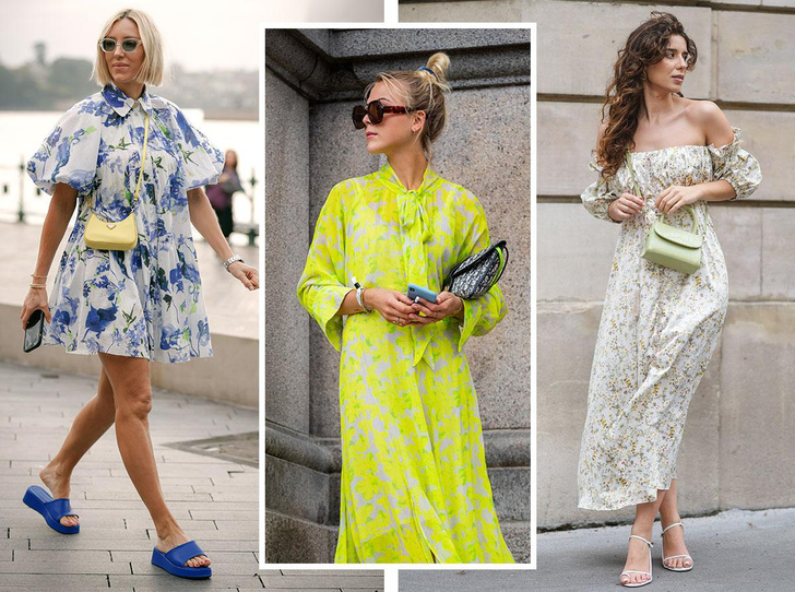 Украсят любую женщину: 6 модных цветочных платьев, в которых вы будете выглядеть бесподобно