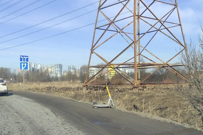 В Петербурге замечены первые электросамокаты