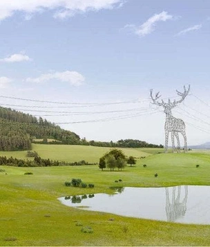 Скульптуры животных вместо ЛЭП: как в Австрии превращают электросети в арт-объекты