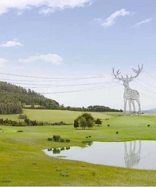 Скульптуры животных вместо ЛЭП: как в Австрии превращают электросети в арт-объекты