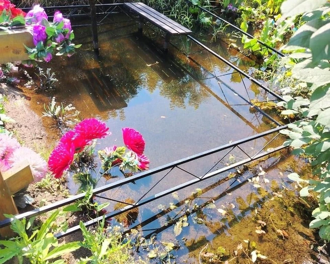 Все в воде | Источник: «ЧП Омск» / Vk.com