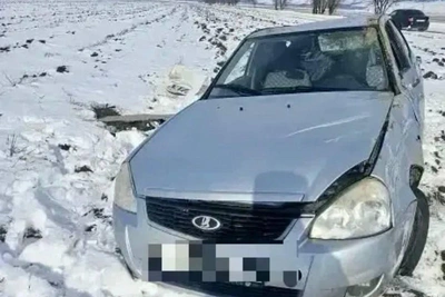 Woman Driver Hospitalized After Stavropol Crash