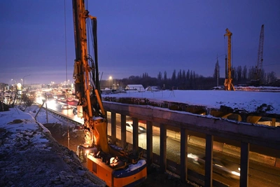 Fadeyevsky Overpass Reconstruction in Krasnodar Nears Autumn Deadline