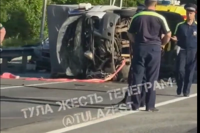 Туляки сообщают о серьезном ДТП на М-2 вечером 10 июня