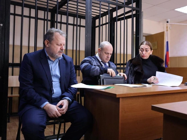 Адвокаты настаивают на полном оправдании своего подзащитного. | Источник: Алексей Волхонский / V1.RU