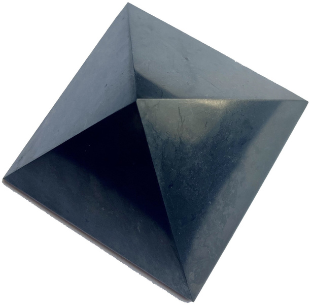 Пирамида из шунгита полированная, 5 см