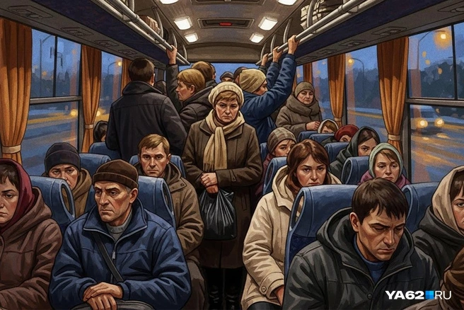 Страшно представить, как люди несколько часов ехали стоя, но мы смогли | Источник: Полина Авдошина / Городские медиа