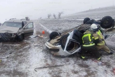 Прощание с полицейскими, погибшими в аварии в Волгограде