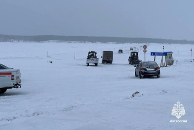 В Новосибирской области открыли первую ледовую переправу